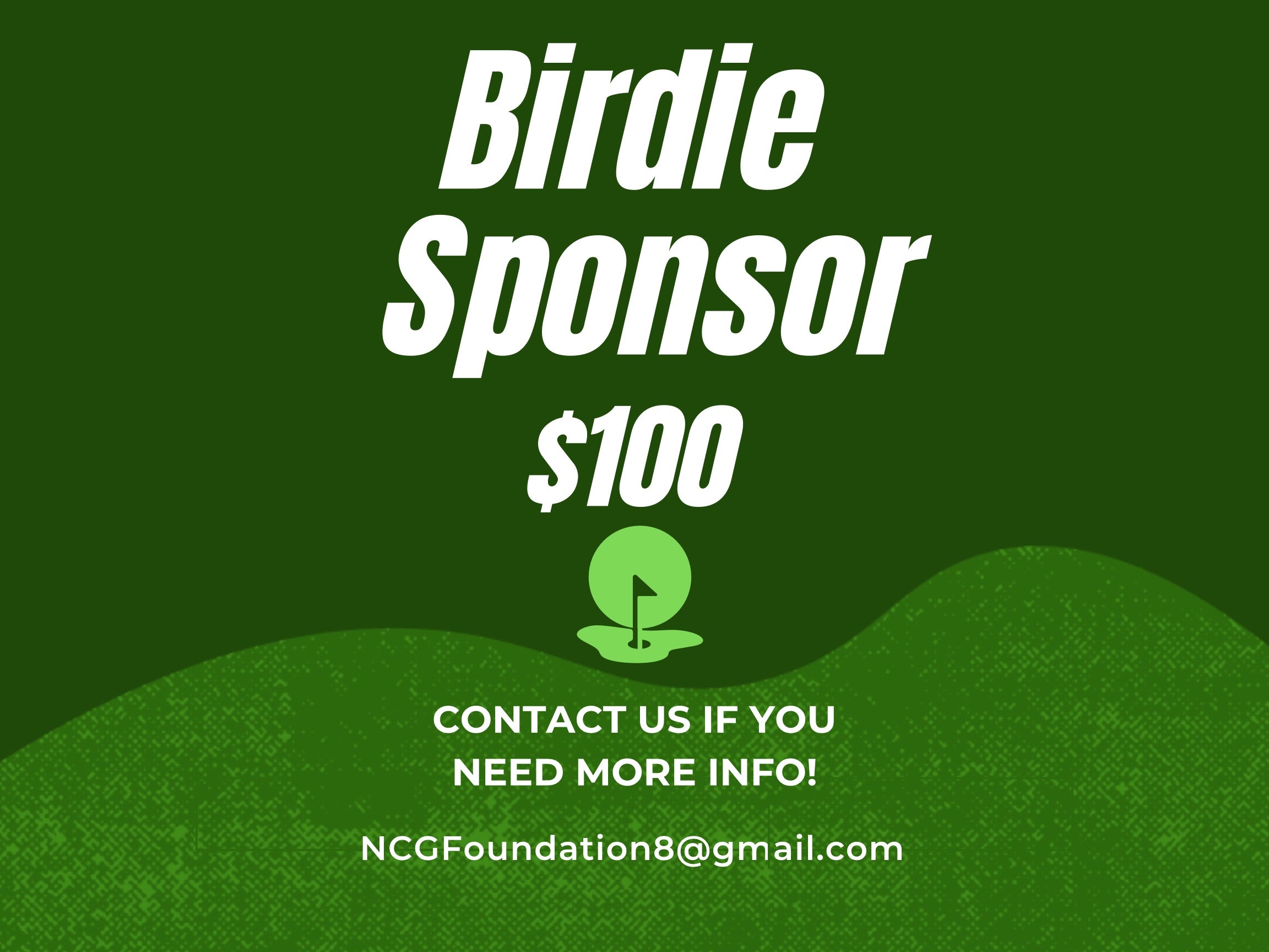 Birdie Sponsor